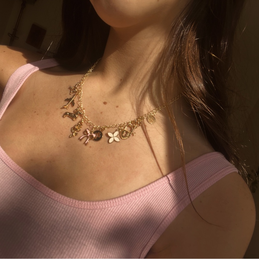 “I’m Just A Girl” Charm Necklace